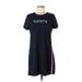 Tommy Hilfiger Casual Dress: Blue Dresses - Women's Size Medium