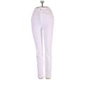 Rag & Bone Jeggings - High Rise Skinny Leg Boyfriend: White Bottoms - Women's Size 24 - Light Wash