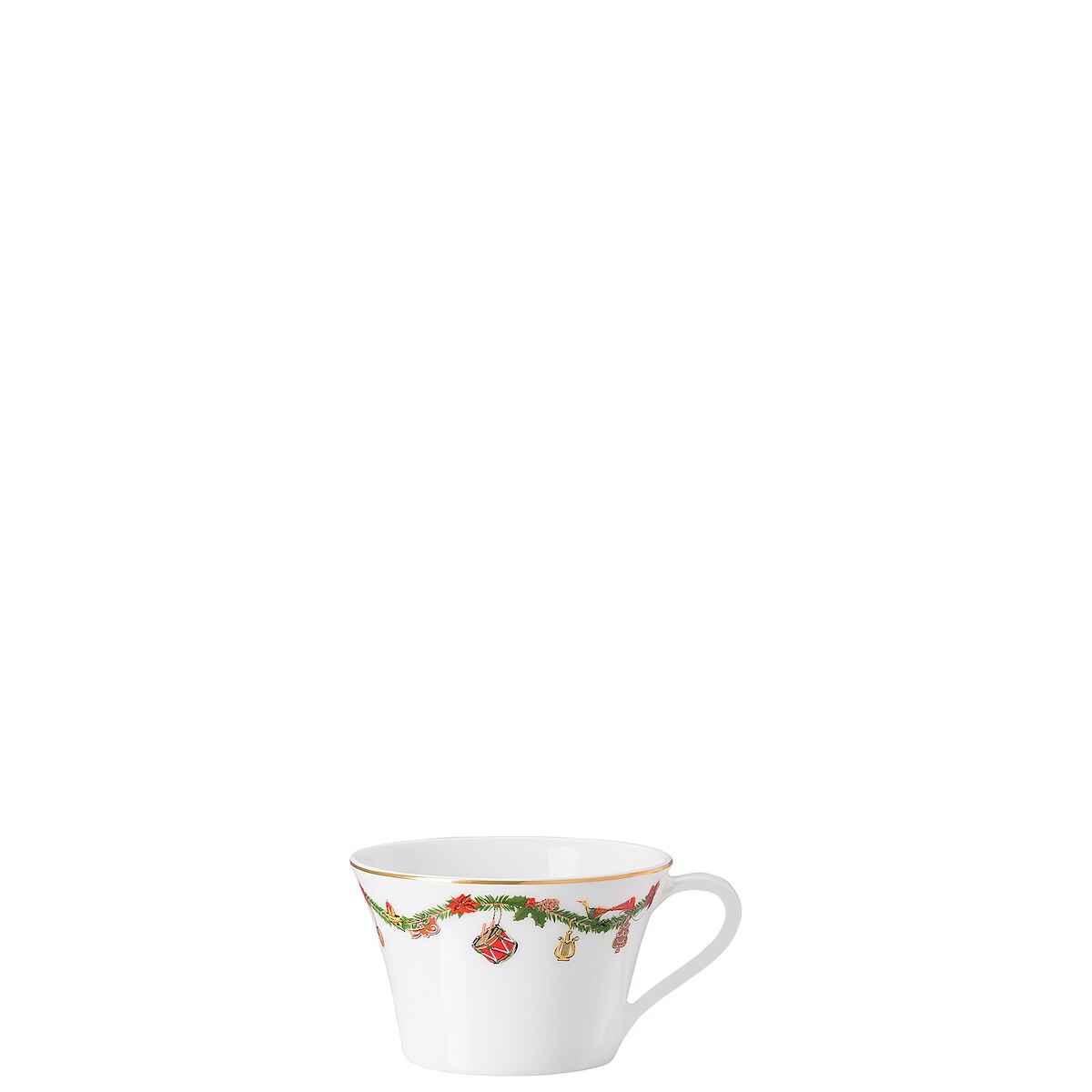 Tee-/Cappuccino-Obertasse 0,25 l - HUTSCHENREUTHER Nora - Dekor Christmas - 1 Stück Image