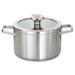 BergHOFF Graphite Recycled 18/10 Stainless Steel Stockpot in Stainless Steel in Gray | 4.5 H x 15 W in | Wayfair 3950492