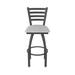 Holland Bar Stool Jackie Swivel Stool Upholstered/Metal in Gray | Extra Tall (36" Seat Height) | Wayfair 41036PW020