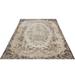 Beige 65" x 105" L Area Rug - Rug N Carpet Atina Rectangle 5'5" X 8'9" Area Rug 105.0 x 65.0 x 1.0 in whiteCotton/Wool | 65" W X 105" L | Wayfair