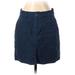 PrAna Casual Skirt: Blue Bottoms - Women's Size 4