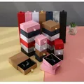 1pc Colorful Gift Box Ring Necklace Bracelets Earring Gift Chic Small Jewerly Jewery Organizer Box