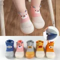 Baby Shoes Kids Soft Rubber Sole First Walkers Children Sock Shoes Non-slip Floor Socks Toddler Sock