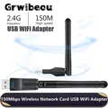 MT7601 scheda di rete Wireless 150Mbps Mini USB adattatore WiFi LAN ricevitore wi-fi Antenna Dongle 802.11 b/g/n per PC Laptop Windows