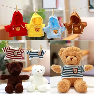 Accessori per bambole in cotone da 30cm peluche per cani orsacchiotto giocattoli per bambini bambole