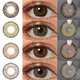 Magister Color Contact Lenses For Eyes 3 Tone Colored Contact Lenses Diameter 14.5mm Pupilentes