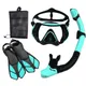 Schnorchel Tauchmaske und Brille Tauchen Schwimm rohr Set Erwachsenen Unisex