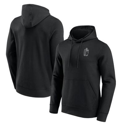 Belgien FA Mono Logo Grafik Hoodie - Schwarz - Herren Image