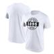 "T-Shirt Belgique Fan Club Officiel Graphique - Blanc - Homme - Homme Taille: L"