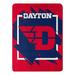 NCAA Dimensional Dayton Micro Raschel Throw