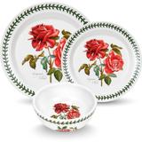 Portmeirion Botanic Roses Collection 3 Piece Dinnerware Set