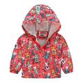 Eashery Baby and Toddler Boysâ€™ Jacket Coat Warm Hooded Parka Jacket Long Sleeve Cotton Pullover Boys Jacket (Red 3-4 Years)