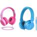 Kids Headphones with Limited Volume Toddler Headphones for Boys and Girls Children s Headphone Over Ear Wired