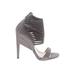 Nicholas Kirkwood Heels: Gray Shoes - Women's Size 37