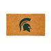 Michigan State Spartans 28" x 16" Logo Turf Mat