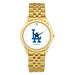 Men's Gold Los Angeles Dodgers White Dial Rolled Link Bracelet Wristwatch