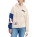 Women's Tommy Hilfiger Cream/Royal New York Giants Harriet Pullover Hoodie