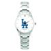 Men's Silver Los Angeles Dodgers Stainless Steel Bracelet Wristwatch