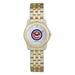 Women's Chicago Cubs Silver Dial Two-Tone Wristwatch