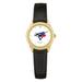 Women's Black Toronto Blue Jays White Dial Leather Wristwatch