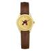 Women's Brown Arizona Diamondbacks Leather Wristwatch