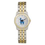 Women's Los Angeles Dodgers Silver Dial Two-Tone Wristwatch