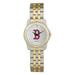 Women's Boston Red Sox Silver Dial Two-Tone Wristwatch