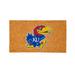 Kansas Jayhawks 28" x 16" Logo Turf Mat