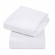 ClevaMama Jersey Cotton Fitted Sheets, Cot 120 x 60 x 12cm (2 Pack)