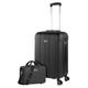 ITACA - Gepäck-Sets, Reisekoffer, Reisekoffer Set, Kofferset, Hartschalenkoffer, Trolley-Set, Luggage - Große Auswahl an Koffer & Trolleys für Jede Reise! 771160B, Schwarz