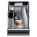 De'Longhi PrimaDonna Elite ECAM 656.75.MS Kaffeevollautomat mit 4,3 Zoll Farbdisplay automatischer Milchschaum 2 Tassen Funktion 1350W großer 2 L Wassertank Coffee Link App silber