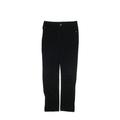 The Children's Place Jeans - Adjustable: Black Bottoms - Kids Girl's Size 10 - Black Wash