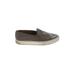 Vince. Sneakers: Slip-on Platform Casual Gray Print Shoes - Women's Size 8 - Almond Toe