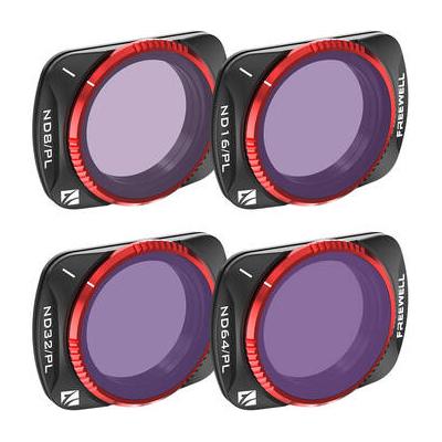 Freewell Bright Day Filter Kit for DJI Osmo Pocket 3 (4-Pack) FW-OP3-BRG