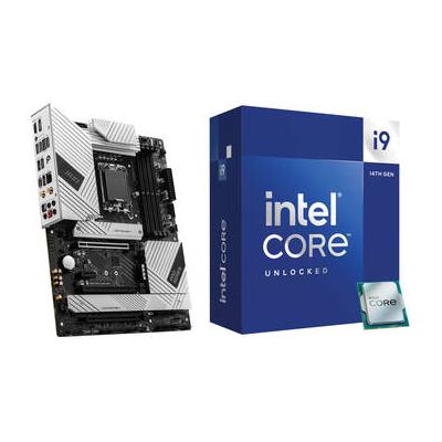 MSI Intel Core i9-14900K 3.2 GHz 24-Core LGA 1700 Processor & MSI PRO Z790-A MA PRO Z790-A MAX WIFI