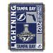 Northwest NHL 2021 Stanley Cup Champions Tampa Bay Lightning Throw | Wayfair 1NHL051219022RET