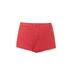 Sam Edelman Denim Shorts: Red Solid Bottoms - Women's Size 31 - Dark Wash