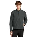 Mercer+Mettle MM7102 Stretch Soft Shell Jacket in Anchor Grey Heather size 4XL | Polyester/Spandex Blend
