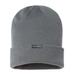 Columbia 205364 Tree Flag Cuffed Beanie Hat in City Grey | Acrylic