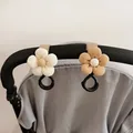 Baby Stroller Hook Sweet Flower Children Cart Umbrella Hanging Bag Storage Loop Hook Infant Supplies