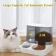 Large Capacity Automatic Cat Food Dispenser Drinking Water Bowl Pet Supplies Wet and Dry Separation