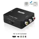 HDMI2AV HDMI-compatible to RCA CVSB L/R Video AV Scaler Adapter HD Video Converter Box 1080P for