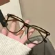 2023 neue runde quadratische Unisex-Brille für Männer Frauen Myopie-Brille einfache Brille