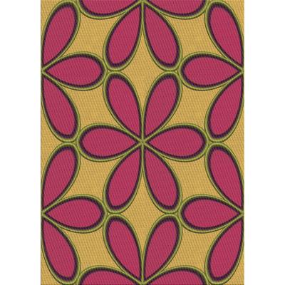 Ahgly Company Machine Washable Transitional Dark Golden Rod Brown Area Rugs