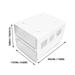 Under Desk Storage Box Drawer Type Box Plastic Desk Bottom Adhesive Box Stationery Storage Case