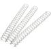 Double Wire Binding Spines 3/16-Inch (5Mm) 32 s 3:1 Pitch (Pk Of 100) White