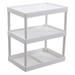 BESTONZON 1Pc Desktop Storage Holder Household Storage Shelf Desktop Organizer (White)