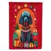 Poodle Holiday Christmas Garden Flag 11.25 in x 15.5 in